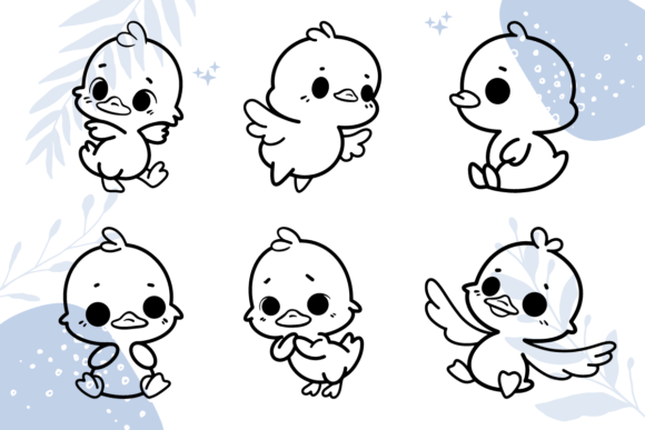 Cute Duck Character SVG: Graphics for Crafts & Local Branding