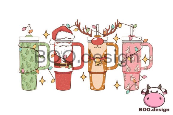 Obsessive Cup Disorder Christmas Graphics for Crafts