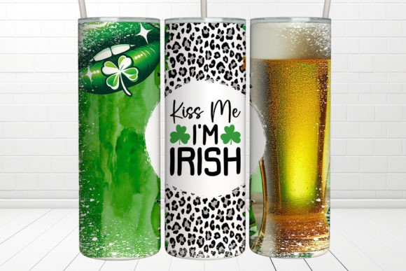 St. Patrick’s Day Tumbler, I’m Irish: Graphics for Crafts & Content